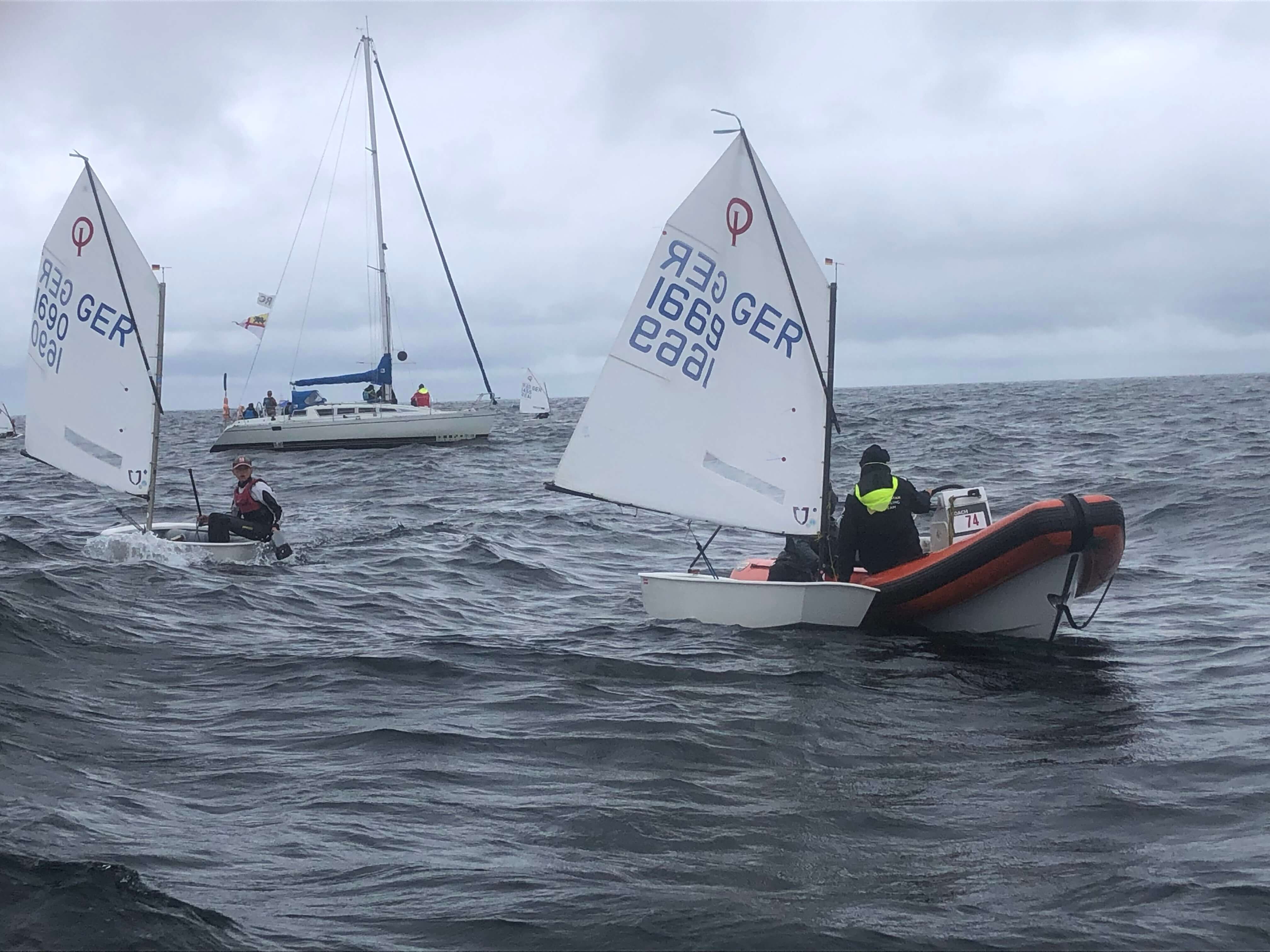 SVNRW Opti Team beim Wiro-Cup.